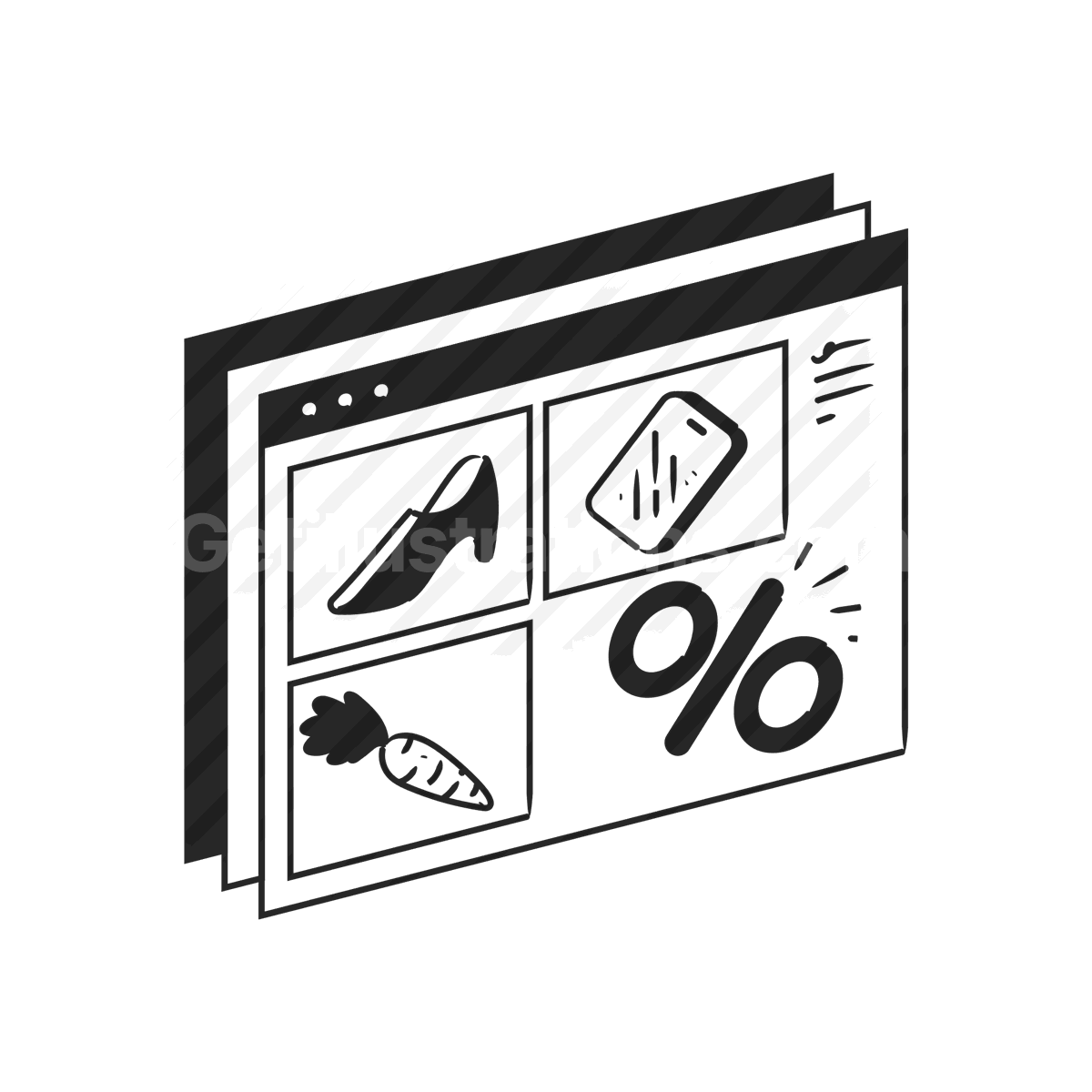 Marketing and Advertising illustration preview image
